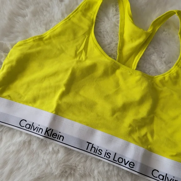 CALVIN KLEIN BRAND NEW 2-PACK THIS IS LOVE UNLINED BRALETTE SIZE XL - Picture 12 of 14